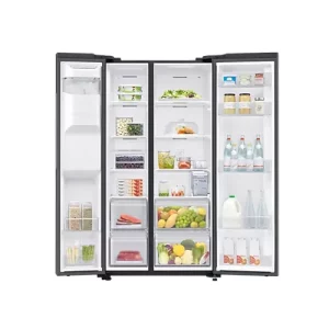Samsung rs64r5304b4 side by side refrigerator 617l | sammessmart concept Samsung RSRB Side by side Refrigerator L