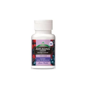 Green world anti aging anti wrinkles and glowing skin capsules | sammessmart concept Green World Anti Aging Anti Wrinkles and Glowing Skin Capsules
