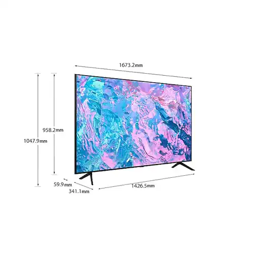 Samsung inch Cu UHD Smart TV Size